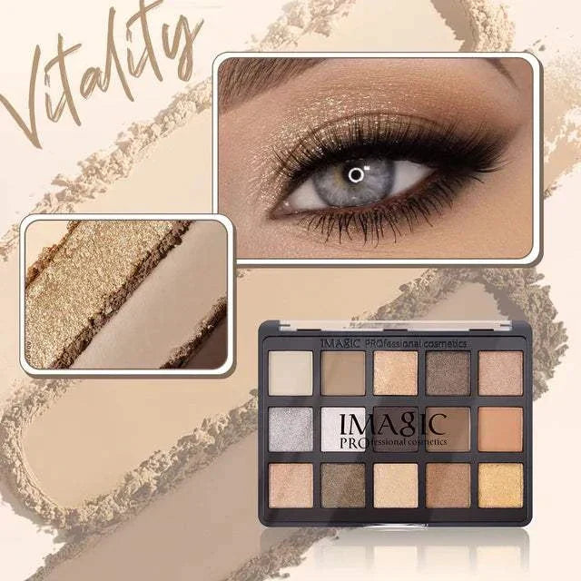 15-Color Eyeshadow Palette