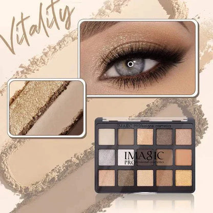 15-Color Eyeshadow Palette